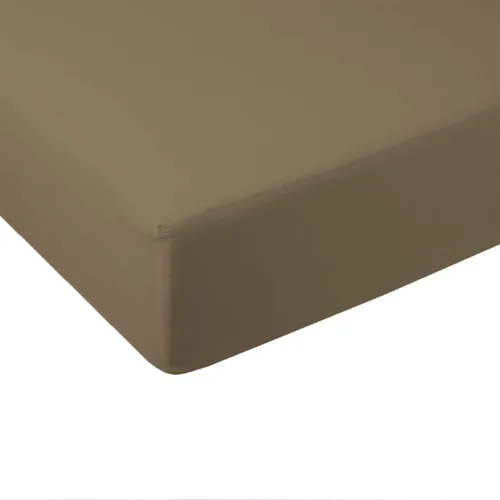 Vista 5 de Sábana bajera de 600 hilos, viscosa de bambú tamaño individual extra larga XL, color verde azulado