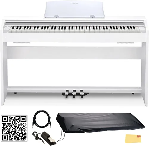 Vista 7 de Casio Privia PX-760 set de piano digital, Negro