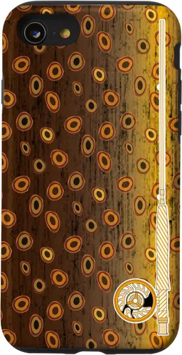 Vista 18 de Funda de pescador con estampado de trucha marrón para iPhone 16