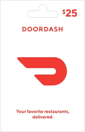 Vista 2 de DoorDash Tarjeta de regalo física