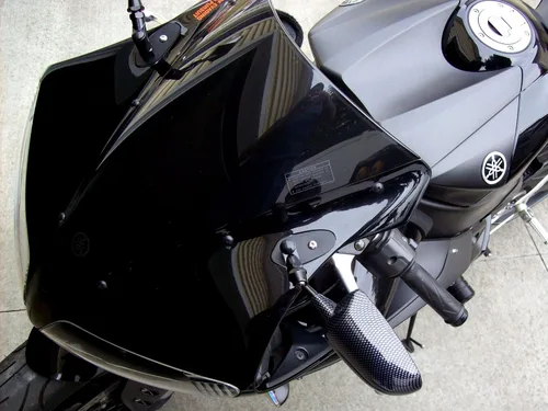 Vista 4 de Placas de bloque de espejo para Yamaha R6 / R1 / FZ1 / Fazer 1000