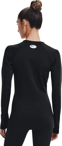 Vista 4 de Under Armour - Camiseta de manga larga Authentics de cuello redondo para mujer