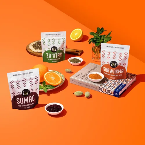Vista 7 de Za'atar by Z&Z Mezcla de especias Za'atar con especias Zaatar, zumaque y semillas de sésamo tostadas Condimento Za'atar para panes, ensaladas