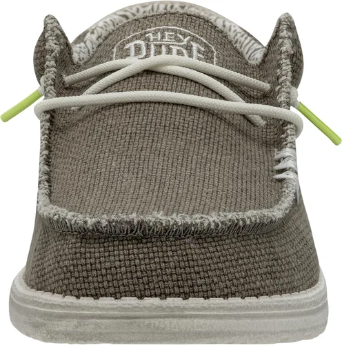 Vista 7 de Hey Dude Men's Wally Stitch Men's Loafers Men's Slip On Shoes Comfortable & Light