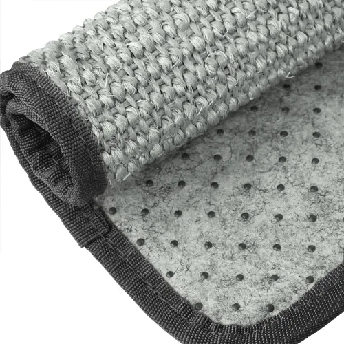 Vista 6 de Almohadilla rascador de sisal natural para gatos, protector de muebles de esquina para sofá, alfombrilla protectora para alfombras y sofás, muebles