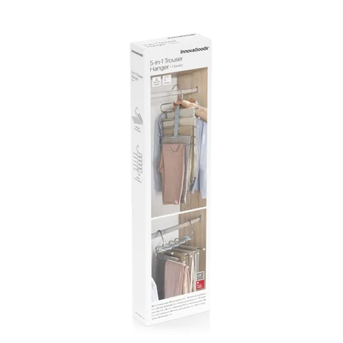 Vista 13 de Percha Múltiple para Pantalones 5 en 1 Havser InnovaGoods