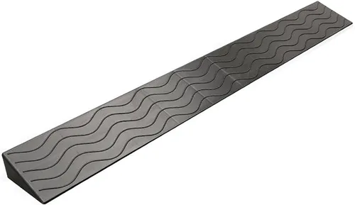 Vista 23 de MINUSE Rampa antideslizante para silla de ruedas, rampa de umbral portátil para interiores o exteriores, baño, puertas, entrada de supermercados