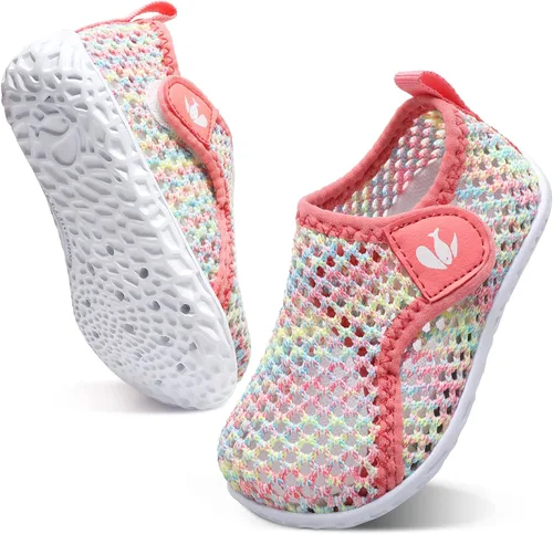 Vista 2 de FEETCITY Zapatos Deportivos Acuáticos para Bebés Niños y Niñas Descalzos Calcetines Acuáticos para Niños de Secado Rápido Zapatos para Playa