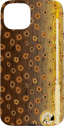 Vista 9 de Funda de pescador con estampado de trucha marrón para iPhone 16