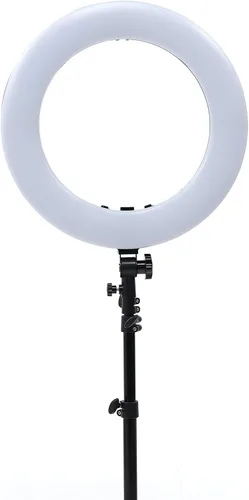 Vista 2 de Ikan RLB48-M2-KIT Kit de luces de anillo Oryon de 18 pulgadas con baterías y soporte