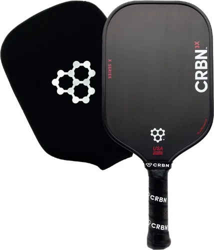 Vista 11 de CRBN Pickleball - X Series Power Paddle Carbon Fiber Pickleball Paddle with Foam Injected Edges for Expanded Sweet Spot