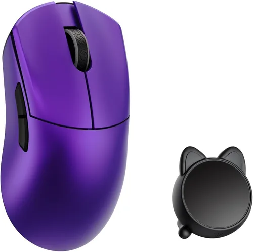 Vista 4 de MK x WLMOUSE Huan Magnesio Aleación Inalámbrico 8K Ratón (Negro)