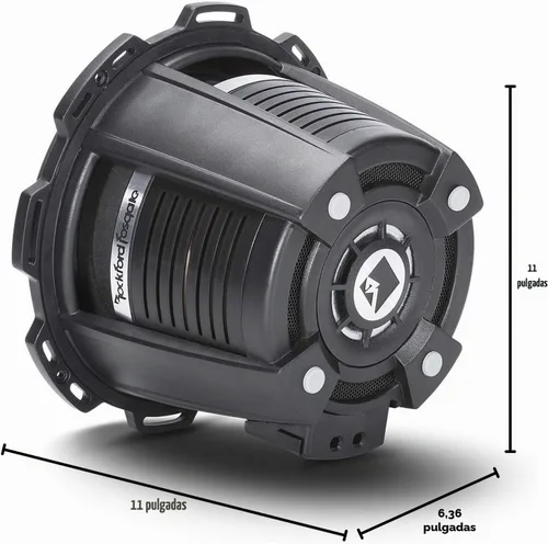 Vista 10 de Rockford Fosgate T1D410 Power T1 - Subwoofer DVC de 4 ohmios de 10 pulgadas