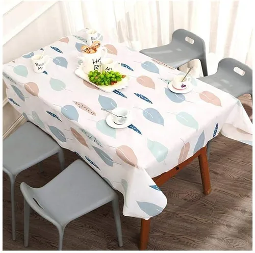 Vista 4 de Impermeable y a prueba de aceite mantel para cocina decorativo mesa de comedor cubierta manteles de mesa mantel rectangular Tapete
