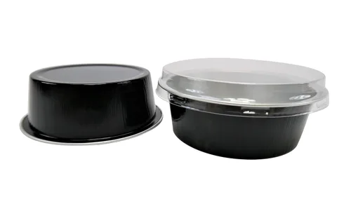 Vista 8 de KitchenDance - Vasos desechables de aluminio de 5 onzas, de colores, para hornear #A41- Paquete de 100