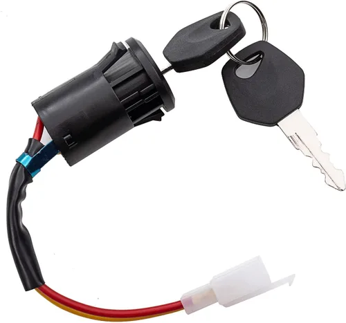 Vista 2 de weelye YS4 Interruptor de arranque de energía con dos llaves para niños, motocicleta eléctrica, piezas de repuesto para automóviles