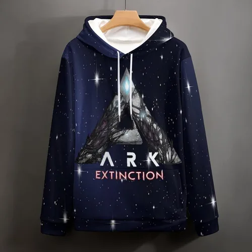 Vista 4 de ARK Survival Evolved Unisex 3D Novedad Sudaderas con capucha para adolescentes, sudadera casual con bolsillos