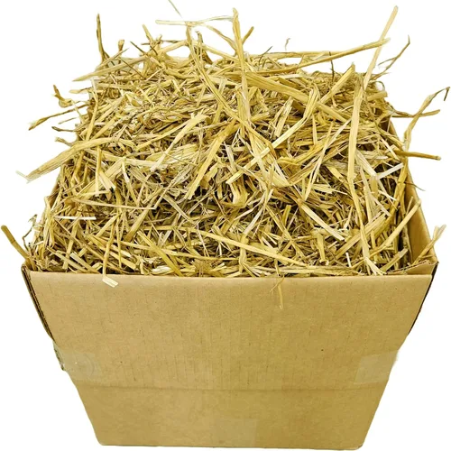 Vista 2 de 1 pie cúbico de paja de trigo 100% natural (4 libras)