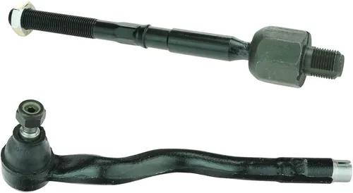 Vista 214 de TRQ Juego de barras de acoplamiento interiores delanteras de 2 piezas compatibles con Fiat 500 2012-2019