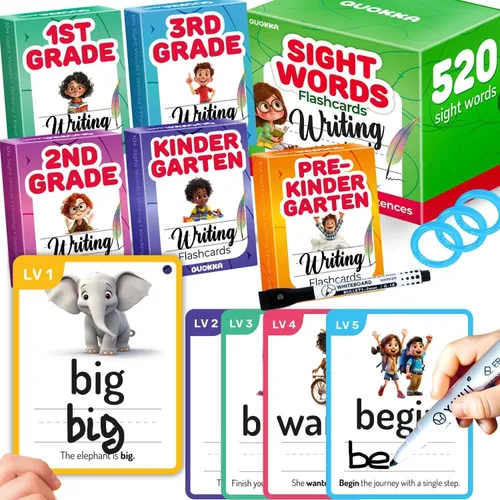 Vista 10 de ABC Learning - Tarjetas flash para niños de 3 a 5 años, tarjetas flash para niños de 4 a 8 años