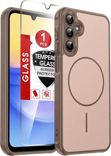 Vista 134 de LeYi Funda para teléfono Samsung-S23: protector de pantalla e imán MagSafe Púrpura