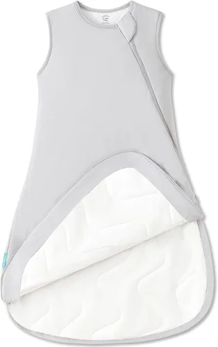 Vista 15 de PurComfy Saco de dormir súper suave 1.0 TOG, Saco de dormir premium de viscosa de bambú para bebé con cremallera de 2 vías, Manta vestible para bebé