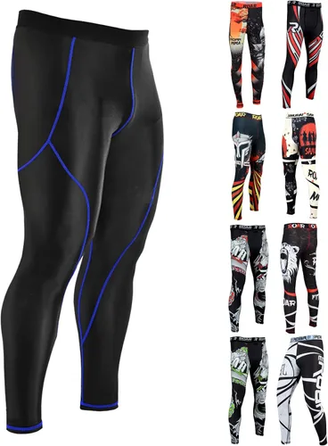 Vista 49 de Roar MMA - Pantalones de compresión para entrenamiento de gimnasio