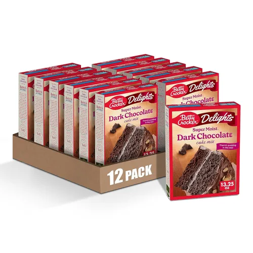 Vista 49 de Betty Crocker Delights Mezcla de pastel de vainilla francesa súper húmeda, 13.25 onzas