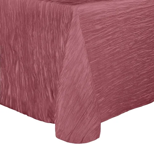 Vista 24 de Ultimate Textile Delano Crinkle - Mantel ovalado de tafetán (50 x 90 pulgadas), color negro