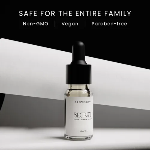 Vista 2 de The Magic Scent Secret - Aceite difusor ultrasónico y de aire frío para difusor, aceites esenciales para difusores de aromaterapia, aceite de rosa