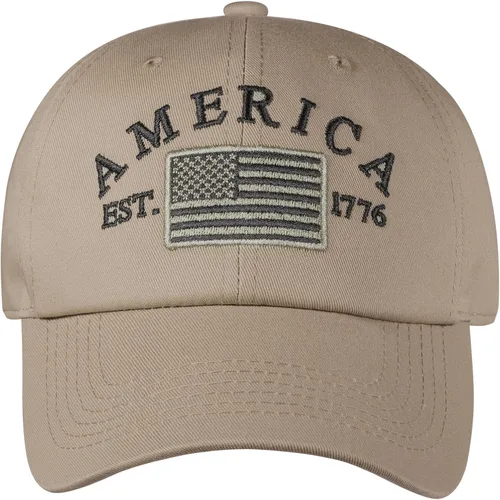 Vista 83 de IIN Gorra de béisbol con bandera estadounidense para hombres y mujeres, de perfil bajo, militar, militar, militar, para papá