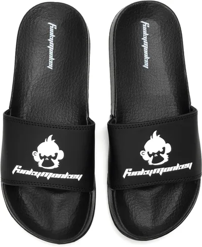Vista 7 de FUNKYMONKEY Sandalias informales cómodas para hombre, para interiores y exteriores