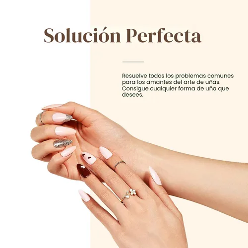 Vista 5 de Beetles - Juego de 3 capas de capa superior, gel base y pegamento de uñas 9 en 1, 0.5 onzas líquidas Capa base que no se limpia con efecto