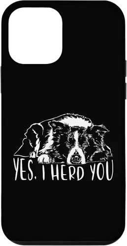 Vista 16 de Border Collie I Herd You Herd You Dog Funny Dog Saying Case for iPhone 17