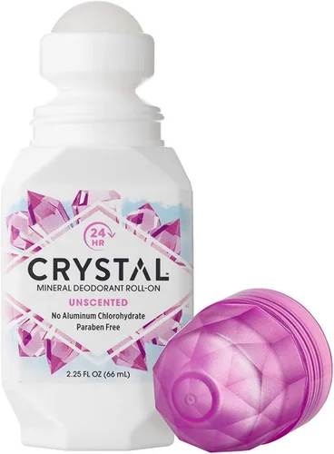 Vista 2 de Crystal Body Desodorante Roll-On 2.25 oz (Paquete de 12)