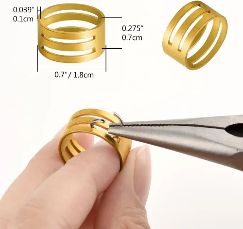 Vista 5 de KUUQA Jewelry Making Kit Jewelry Findings Starter Kit