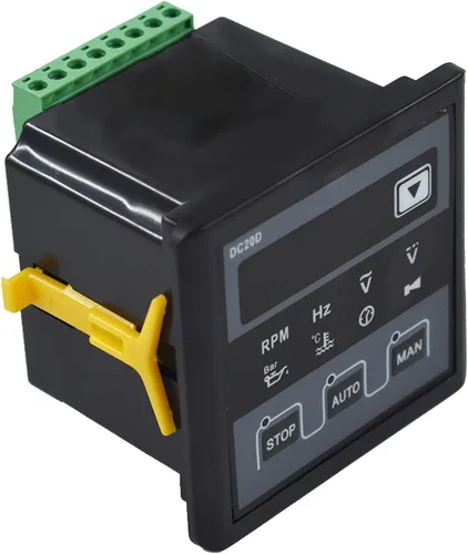Vista 4 de marddpair Controlador de generador DC20D reemplazo electrónico del panel de control del módulo para motor diesel o generador
