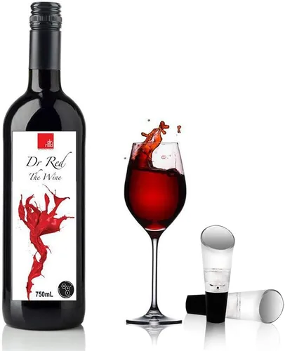 Vista 8 de Vertedor aireador de vino, aireador de vino 2 en 1 y vertedor para vino tinto, 1 paquete
