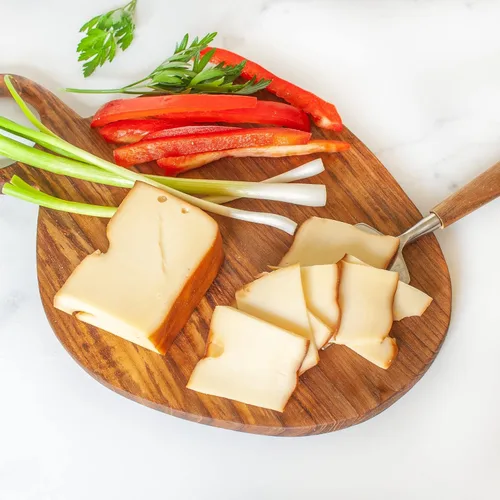Vista 4 de muestra de alimentos igourmet lleno de especialidades internacionales - picnic perfecto - incluye una variedad de quesos gourmet mundial frijoles