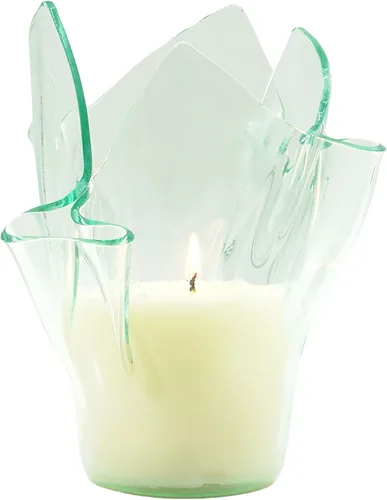 Vista 2 de Moonlight Path Vase Candle - Blend of Summer Flowers. (Clear Set)