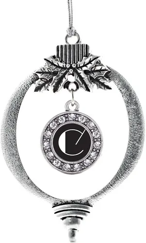 Vista 260 de Inspired Silver - Adorno de cromosoma 21 con dije de círculo de plata con joyas de circonita cúbica