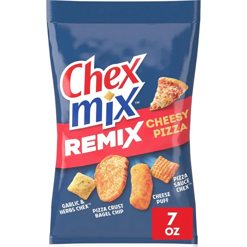 Vista 10 de Chex Mix Remix - Mezcla de bocadillos de pizza con queso, tamaño familiar