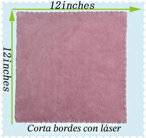 Vista 2 de Trapo de microfibra multifuncional para muebles de casa, trapos reutilizables, paños de cocina, paños absorbentes y de secado rápido, 6