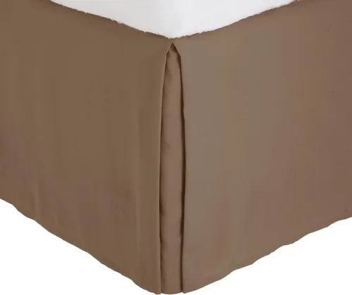 Vista 11 de Mk Collection Falda de Cama Plisada Sólida (Negro, Full)