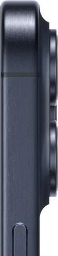Vista 4 de Apple iPhone 15 Pro, 128 GB, titanio azul - AT&T (Renovado)