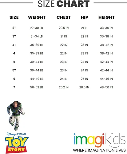 Vista 7 de Disney Pixar Toy Story Buzz Lightyear - Chaqueta acolchada con cremallera para niños pequeños, 7