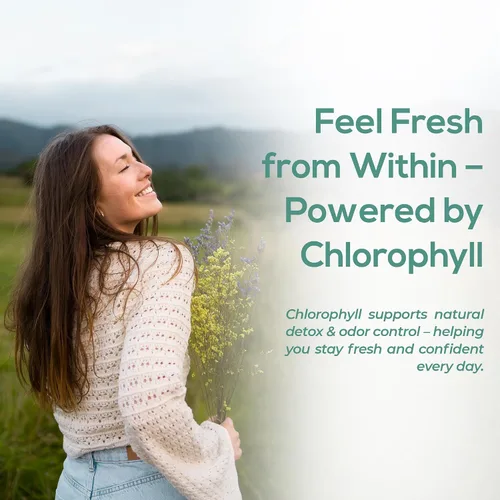 Vista 4 de Cápsulas de clorofila de 450 mg, píldoras naturales de clorofila para mujeres y hombres - Suplemento de clorofila altamente biodisponible - 120