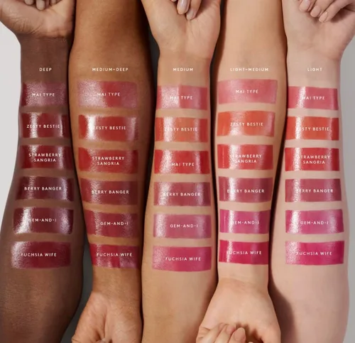Vista 3 de FENTY BEAUTY by Rihanna Poutsicle Hydrating Lip Stain - Gem and I Gema y yo