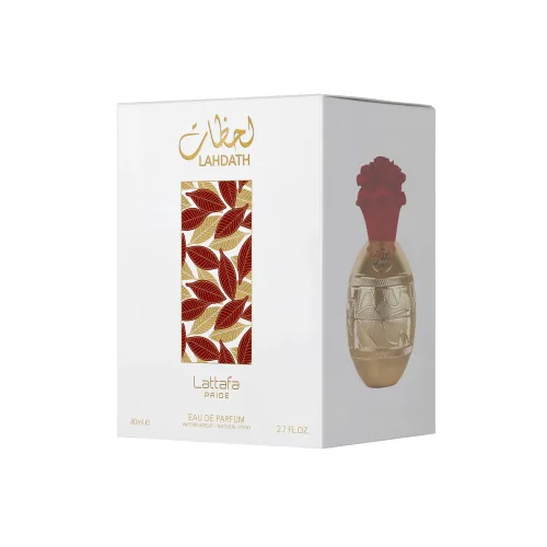 Vista 2 de Lattafa Perfumes Lahdath para Eau de Parfum en espray unisex, 2.7 onzas