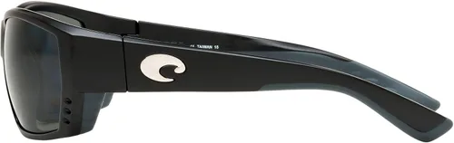 Vista 4 de Costa Del Mar Gafas de sol rectangulares Tuna Alley Low Bridge Fit para hombre